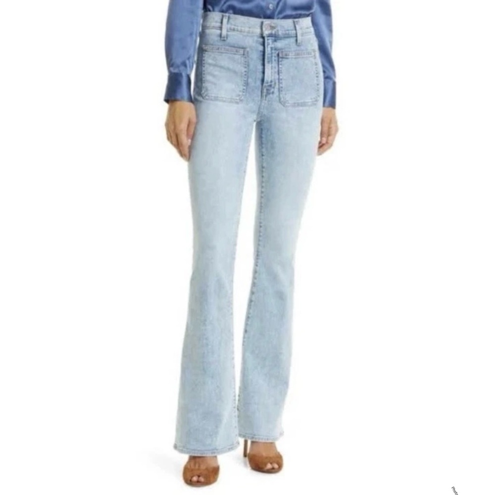 Veronica Beard Jeans Women’s 29 Aire Florence Flare High Rise LIKE NEW! - Picture 2 of 10